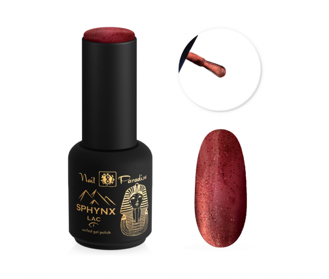 SPHYNX Lac Cat Eye Gel Polish - Scarlet Macaw10ml SPHYNX Lac Cat Eye Gel Polish - Scarlet Macaw10ml